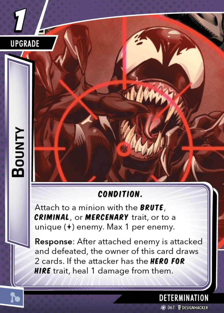 Determination Sinister Motives Wave - Bounty Upgrade