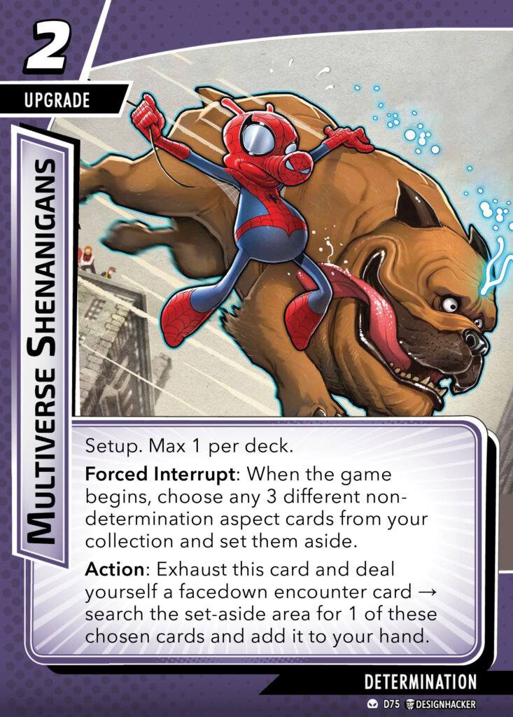 Determination Sinister Motives Wave - Multiverse Shenanigans - Upgrade