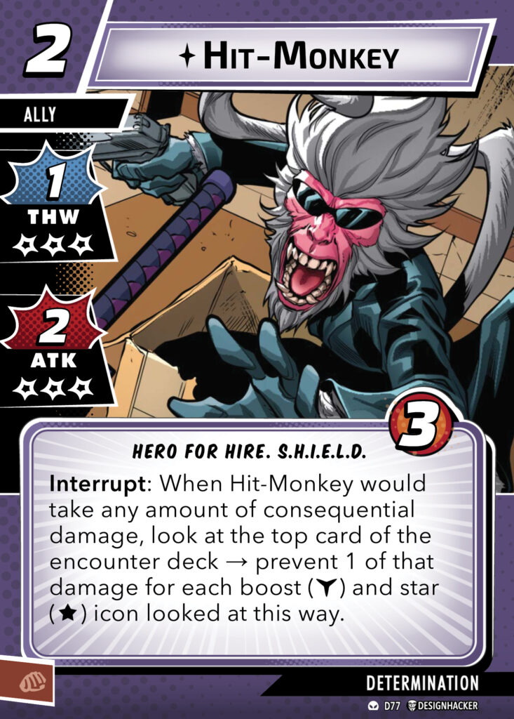 Determination Sinister Motives Wave - Hit-Monkey - Ally