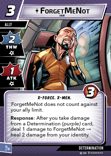 Determination Mutant Genesis Wave - ForgetMeNot - Ally