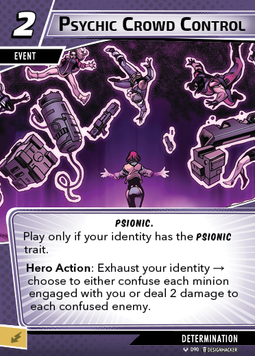 Determination Mutant Genesis Wave - Psychic Crowd Control - Event