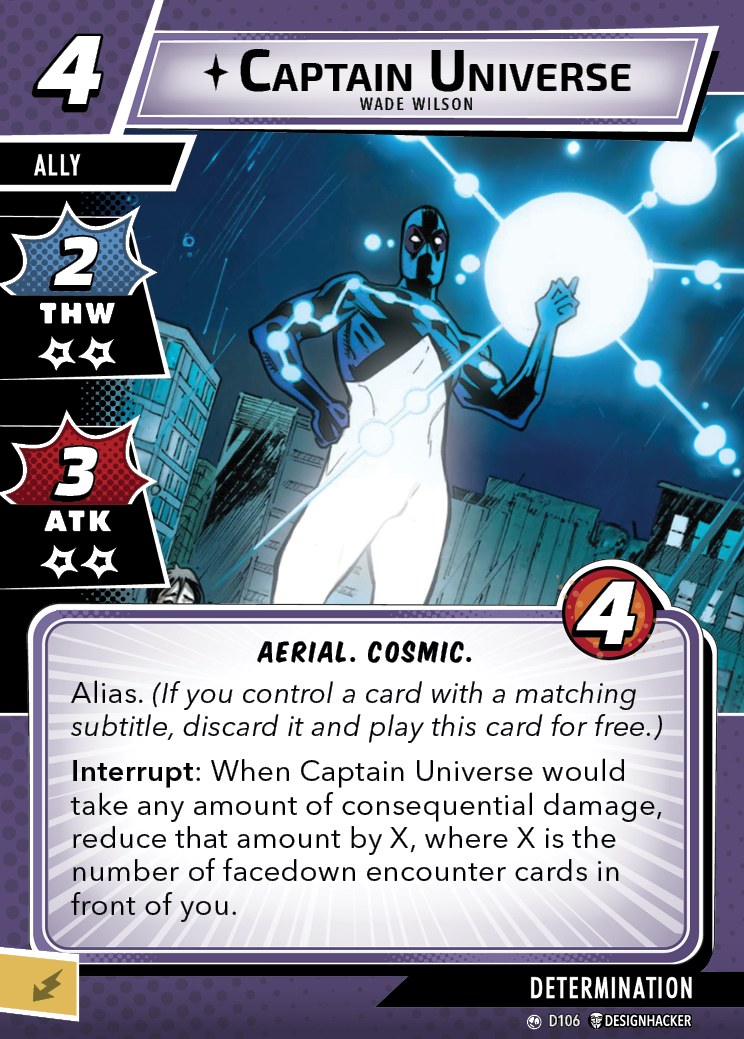 Captain Universe – Wade Wilson